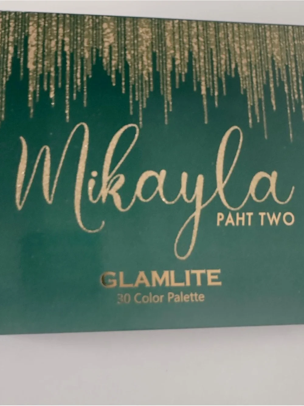 NWT Glamlite x Mikayla Paht Two 30 Color Palette